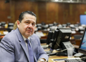 Pablo Muentes es uno de los sentenciados por el caso Purga y fue trasladado a la Cárcel del Encuentro.