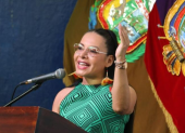 Diana Atamaint ha formado parte del CNE desde el 2019.