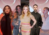 Mar Rendón, Luz Pinos, Mirella Cesa, Johann Vera y Álex Ponce en Los Latin Grammy.