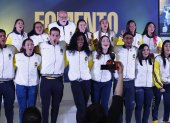 Una parte de los deportistas que forman parte del Team Crisfe y que reciben un apoyo integral de parte de la fundación.