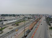 La construcción de pasos a desnivel, como el de la avenida Juan Tanca Marengo, ha sido cuestionada por especialistas en EXPRESO, que piden planificar en función del peatón.