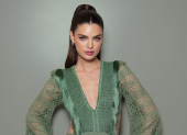 La modelo internacional y reina de belleza Nadia Ferreira anunció cuál sería su top 3 del Miss Universo.