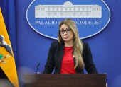 La vocera del Gobierno Carolina Jaramillo en una foto de archivo.