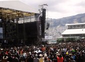 Escenario del Quito Fest.