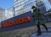Un edificio del gigante digital chino Alibaba.