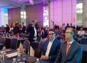 Juan Carlos Vega, participó este martes 18 de noviembre de 2025 en un panel en el Congreso Nóvara Living Latam, que se desarrolla en el hotel Hilton Colón, Guayaquil.