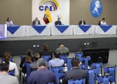 El Consejo Nacional Electoral (CNE) terminó de procesar las actas electorales de las 24 provincias del país.