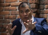 Rafael Correa se pronunció en su cuenta de X.