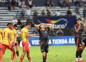 Emelec cayó 2-0 contra Aucas en el estadio George Capwell.