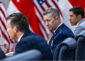 Dan Caine es el jefe de Estado Mayor de Estados Unidos.