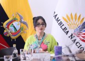 Viviana Veloz pidió al IESS un plan urgente ante la posible suspensión de servicios médicos.