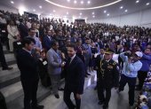 El presidente de la Asamblea Nacional, el oficialista Niels Olsen.