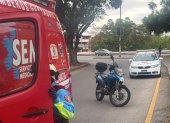 El siniestro vial ocurrió en la intersección de Enrique de Grau Ruiz y Antonio Parra Velasco, en el sector de Sauces 9.