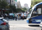 El objetivo de retirar los estacionamientos vehiculares en el bulevar 9 de Octubre es hacer que la avenida sea más caminable.