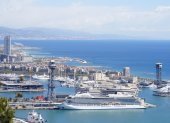 Fotografía del Puerto de Barcelona.