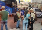 El sicariato se cometió en un bus que llegó a General Villamil Playas desde Guayaquil.