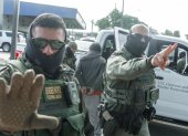 Agentes de la Patrulla Fronteriza realizan detenciones en Nueva Orleáns, Luisiana (EE.UU.)