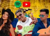 Los artistas ecuatorianos que lideran el crecimiento en YouTube y Spotify en 2025