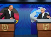Merz y Netanyahu en rueda de prensa compartida