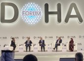 Ministros de Europa y Medio Oriente debaten en el foro de Doha.