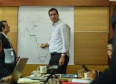 El ministro del Ministerio de Infraestructura y Transporte, Roberto Luque, es uno de los denunciados ante el Contencioso Electoral (TCE).