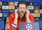 Diego Simeone, entrenador del Atlético de Madrid.