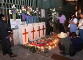 Conmemoración. Familiares y amigos realizaron un plantón el 8 de diciembre de 2025, tras cumplirse un año de la desaparición y asesinato de cuatro niños del sector de Las Malvinas, en Guayaquil.