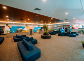 La nueva sala de espera, de la Terminal Terrestre de Guayaquil, tiene capacidad para 120 personas.
