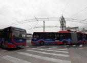 La Empresa de Pasajeros Quito adquirió 60 trolebuses eléctricos.
