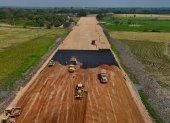 Los tramos 4 y 5 para acceder al Quinto Puente están siendo construidos.