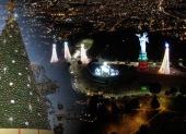 Ecuador cada navidad presenta espacios sacados de postales.