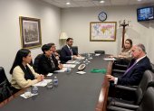 La canciller Gabriela Sommerfeld se reunió con autoridades y congresistas de Estados Unidos.