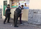Imagen de los operativos que realiza la Policía en distintos puntos de Quito.