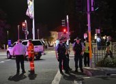 Miembros de la Policía acudieron al lugar del tiroteo en Sídney.