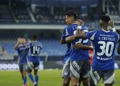 José Cevallos abrió la goleada de Emelec ante El Nacional.