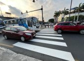 En la intersección de la avenida Francisco de Orellana y Carlos Plaza Dañín hay alta concurrencia peatonal por ser una zona comercial.