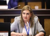 Nuria Butiñá es legisladora de la Revolución Ciudadana.