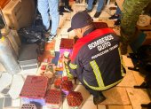 Las autoridades intensifican los controles por Navidad y fin de año para evitar accidentes por el uso de pirotecnia en Quito.
