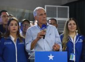 El candidato a la Presidencia de Honduras por el Partido Nacional, Nasry Asfura, declarado ganador.