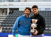 Ferrero (i) llevó a Alcaraz a alcanzar su mejor nivel hasta ser #1 ATP.