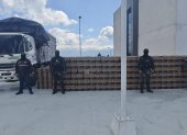 Solo en un camión se encontraron 200 cajas de cerveza, que fueron incautadas de inmediato.