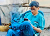 Edison Farinango estuvo dos meses internado por impactos de proyectiles.