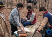 Elenco de ´Stranger Things". Un vistazo detrás de escena.