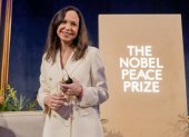 La líder opositora venezolana y Premio Nobel de Paz, María Corina Machado.
