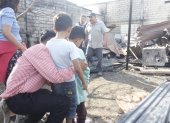 Incendio dejó sin vivienda ni mascotas a familia en Monte Sinaí
