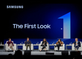 Foro sobre seguridad e inteligencia artificial, organizado por Samsung Electronics como parte de su Samsung Tech Forum en CES 2026.