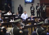 El asambleísta correísta Comps Córdova presentó una queja contra el oficialista Andrés Castillo, por sus expresiones en el Pleno.