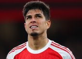Piero Hincapié, defensor ecuatoriano del Arsenal.