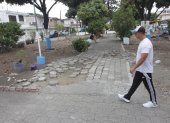 Un parque de la etapa 11 de la ciudadela La Alborada, en el norte de Guayaquil, lleva más de 40 años a la espera de una reparación integral.