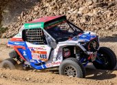 El auto con el que Sebastián Guayasamín enfrenta el difícil Rally de Dakar.